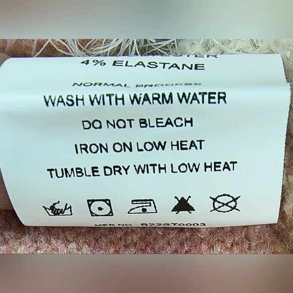 Women's Festive Holiday Santa Claus Pink Cozy Fuzzy Ugly Christmas Sweater, S - Picture 5 of 8